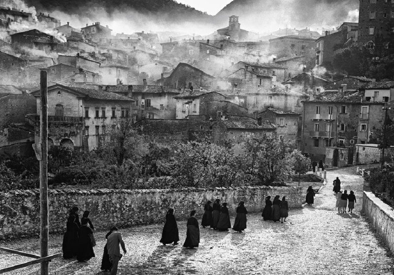 Nuns Walking in Town