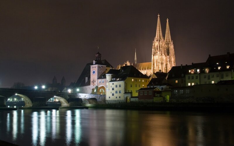Nuremberg at night