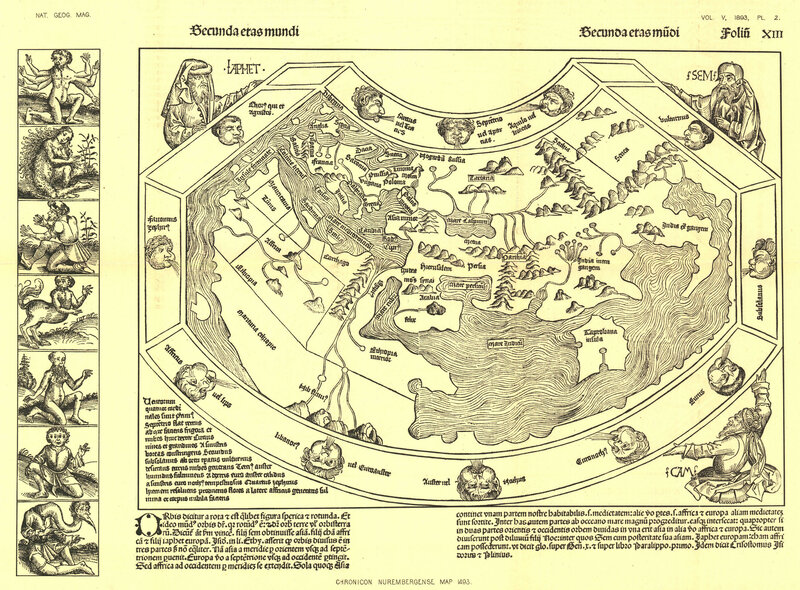 Nuremberg World Map