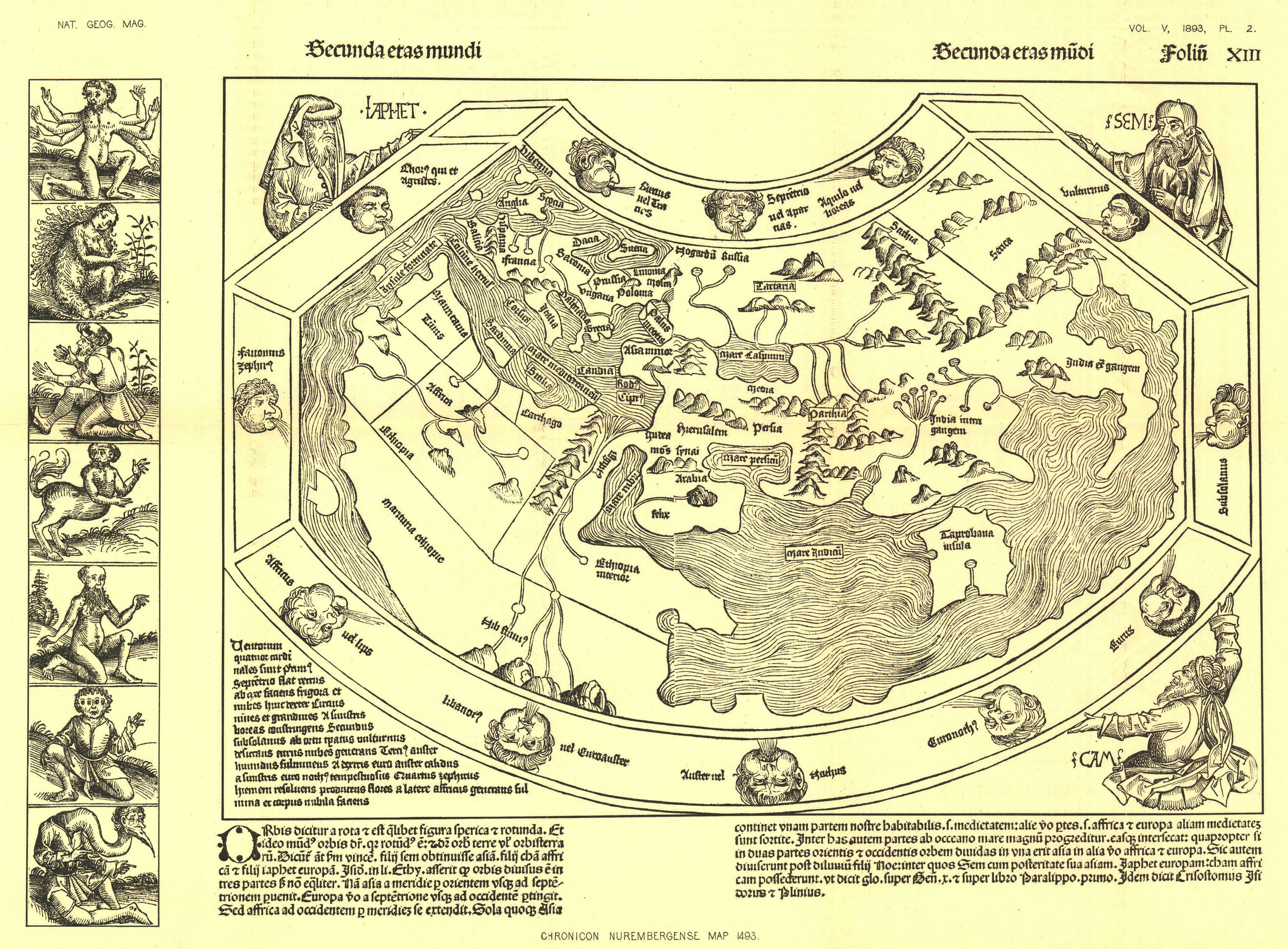 Nuremberg World Map