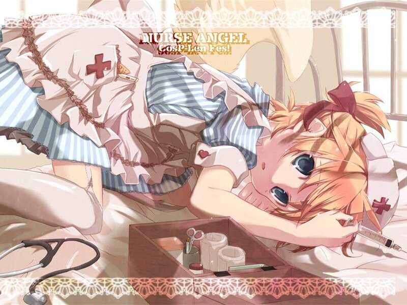 Nurse angel anime character