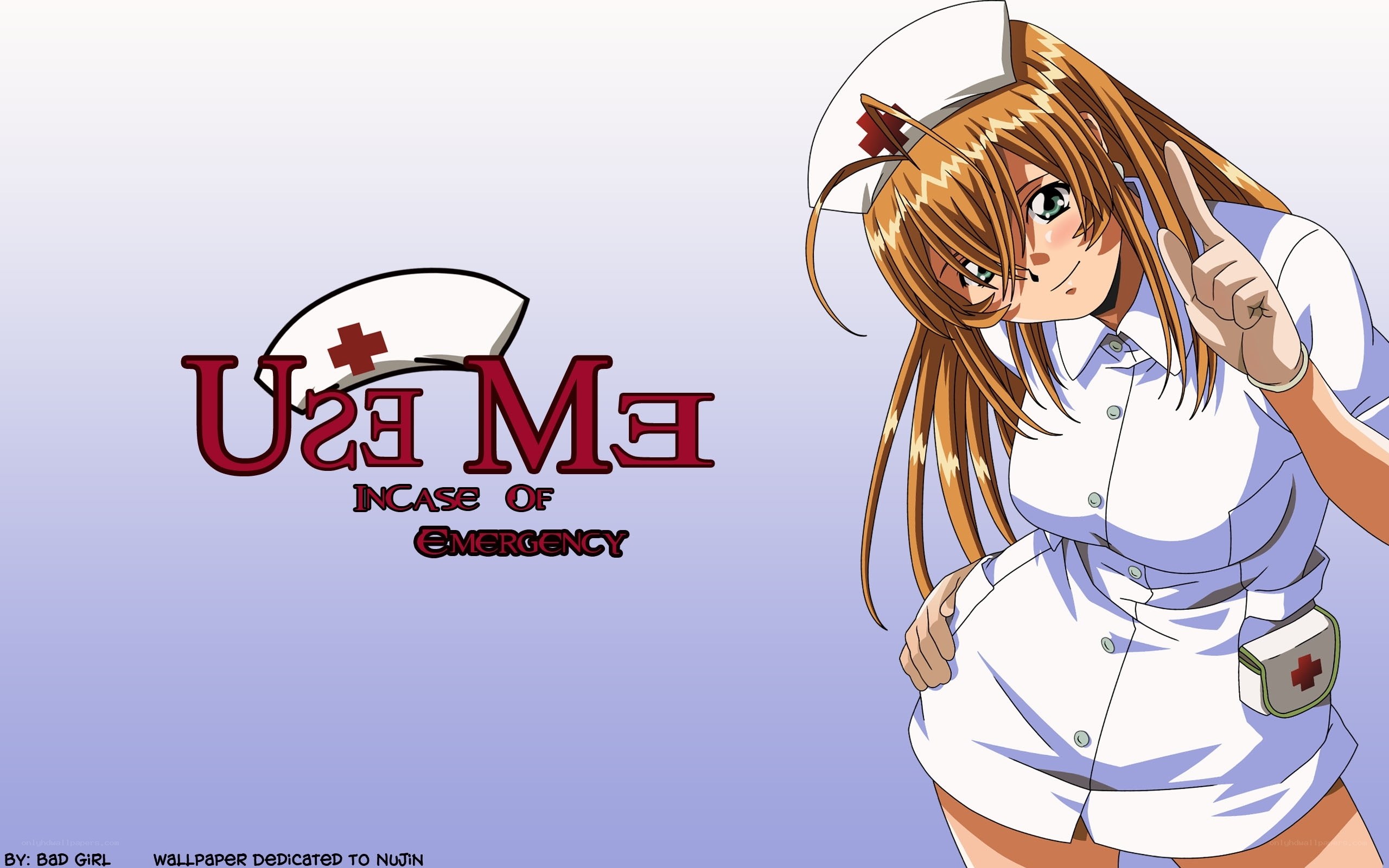 nurse anime character wallpaper