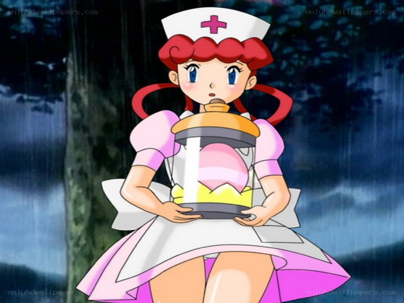 Nurse character holding lantern
