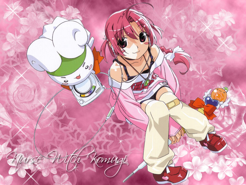 Nurse Witch Komugi character art
