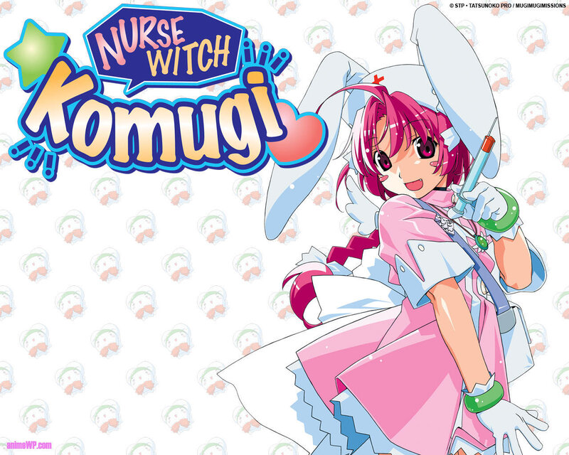 Nurse Witch Komugi character art