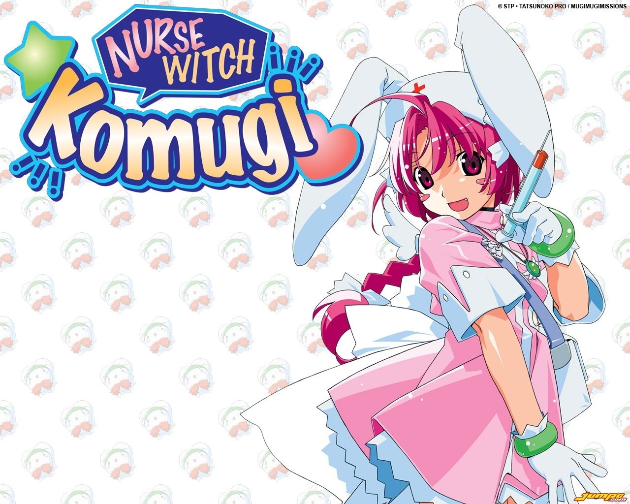 Nurse Witch Komugi character art