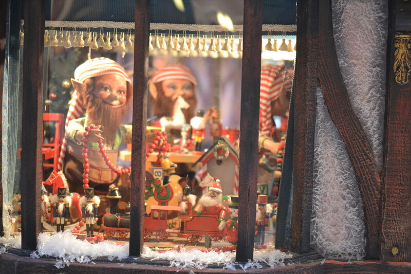 Nutcracker Figurines in Display
