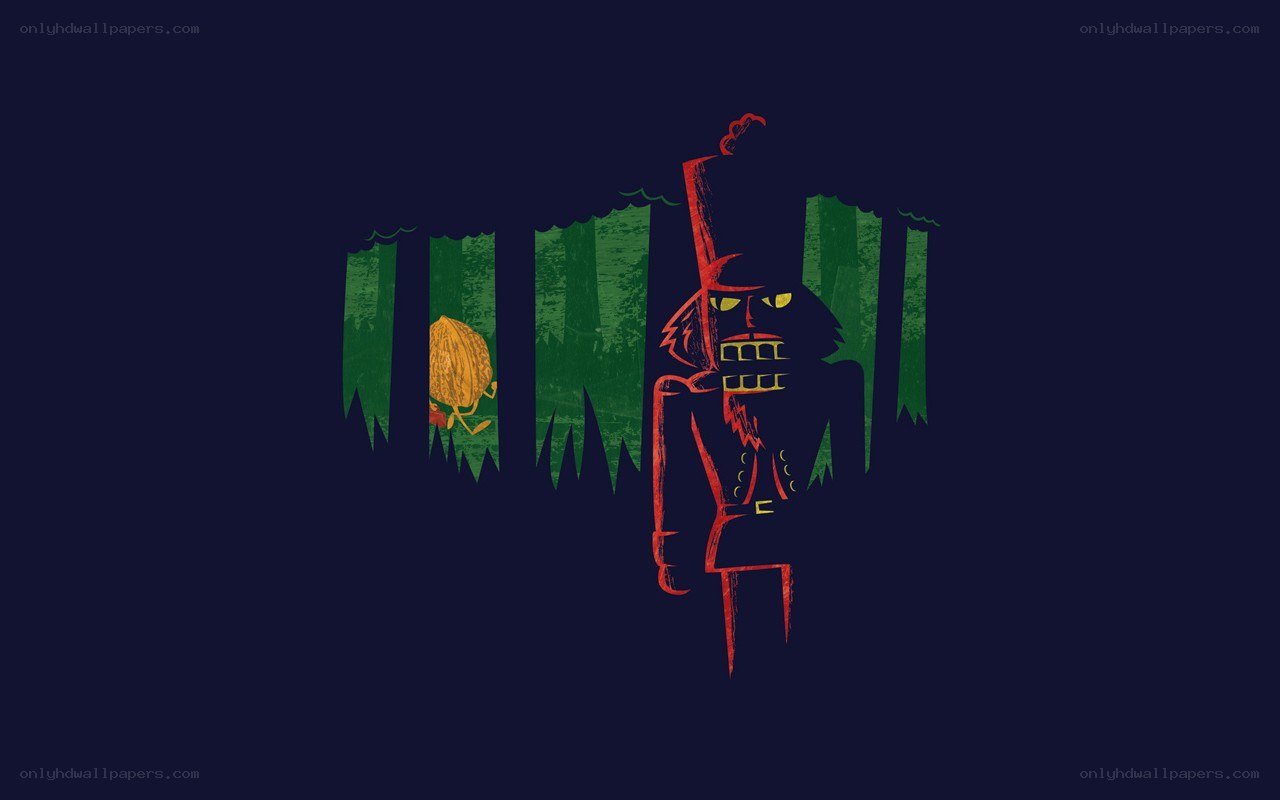 Nutcracker in the forest