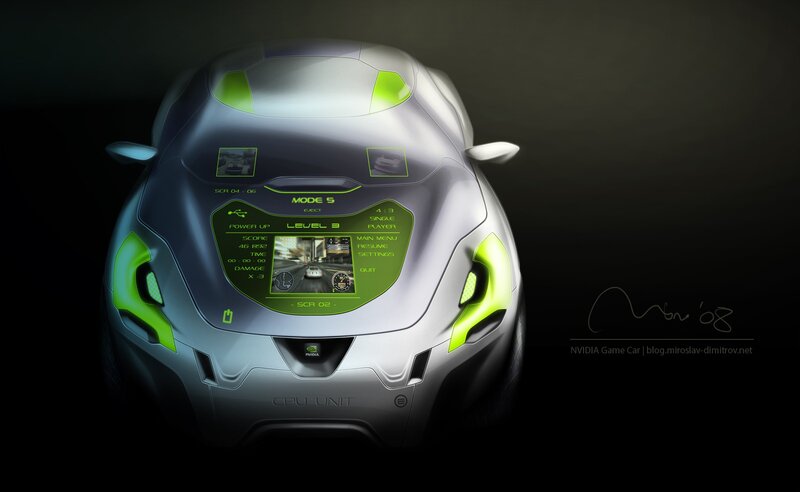 NVIDIA Game Car concept