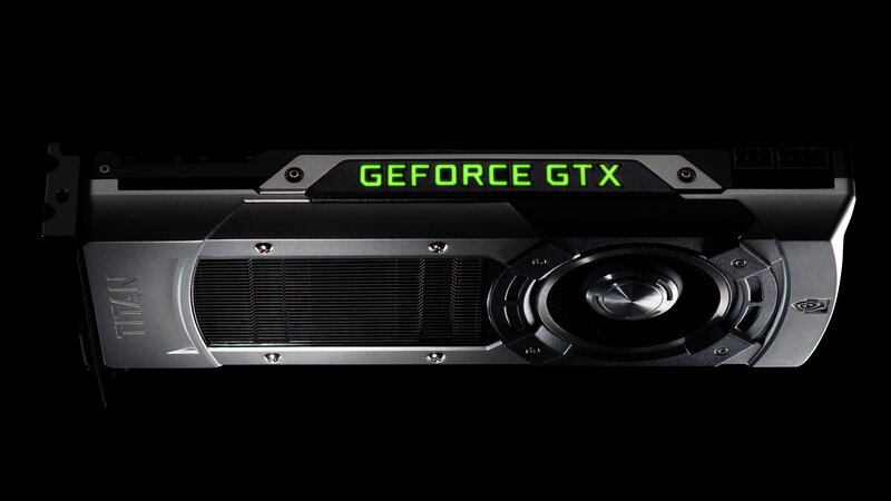NVIDIA GeForce GTX Graphics Card — Black, Dramatic, Photograph, Fan, Ventilation Grille