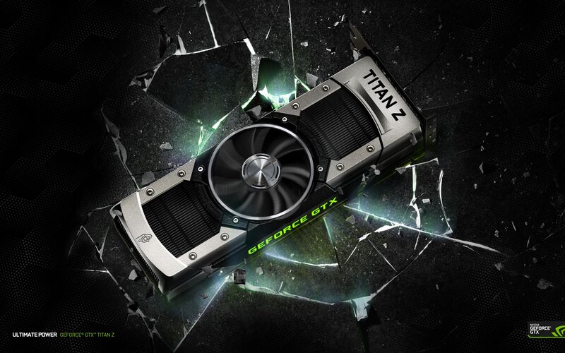NVIDIA GeForce GTX Titan Z — Black