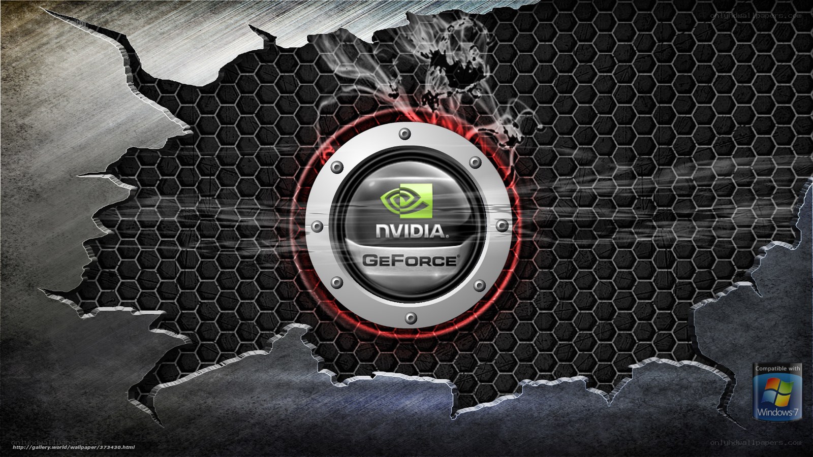 NVIDIA GeForce wallpaper