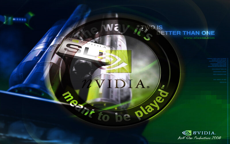 NVIDIA graphics card wallpaper