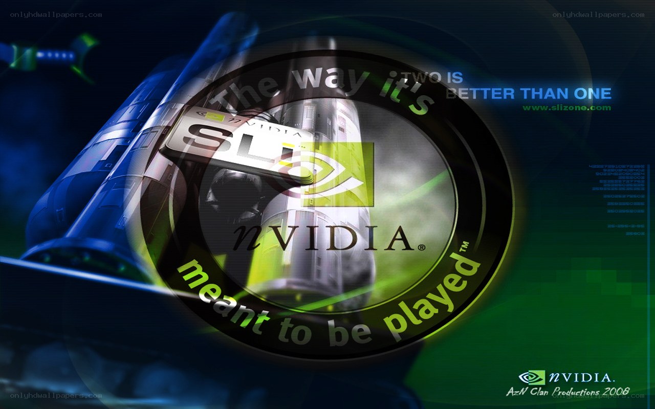 NVIDIA graphics card wallpaper