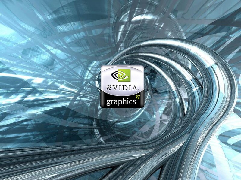 NVIDIA Graphics Logo — Blue