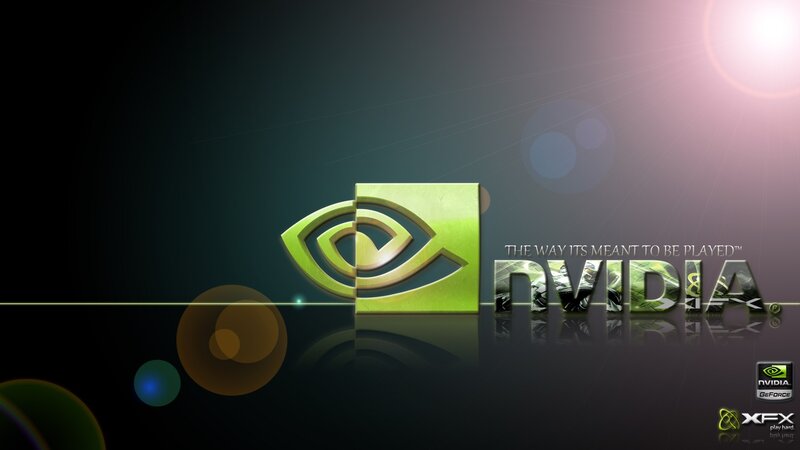 NVIDIA Logo and Text