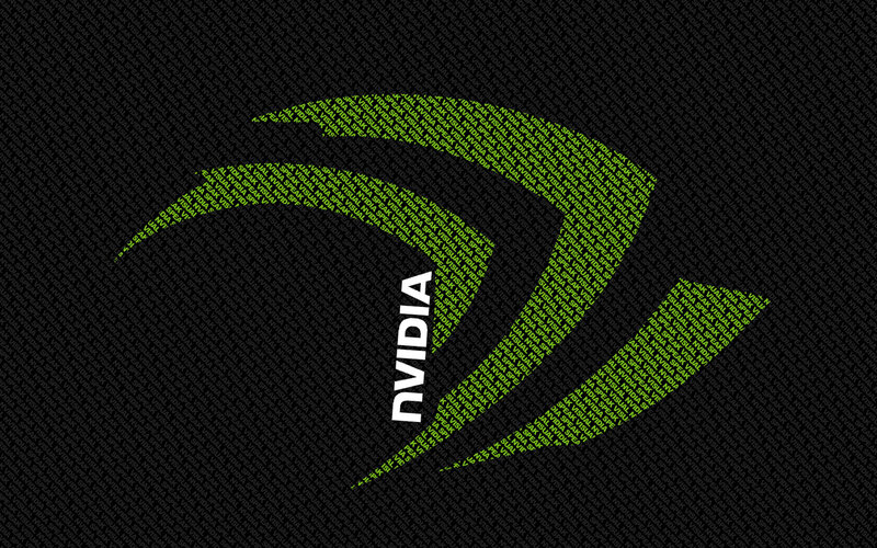 NVIDIA Logo — Black, Technological