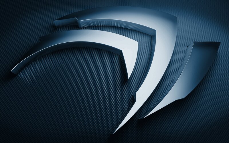 NVIDIA Logo — Blue, Technological