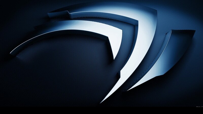 NVIDIA Logo — Blue