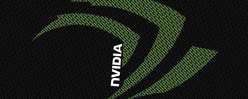 NVIDIA Logo Design — Black