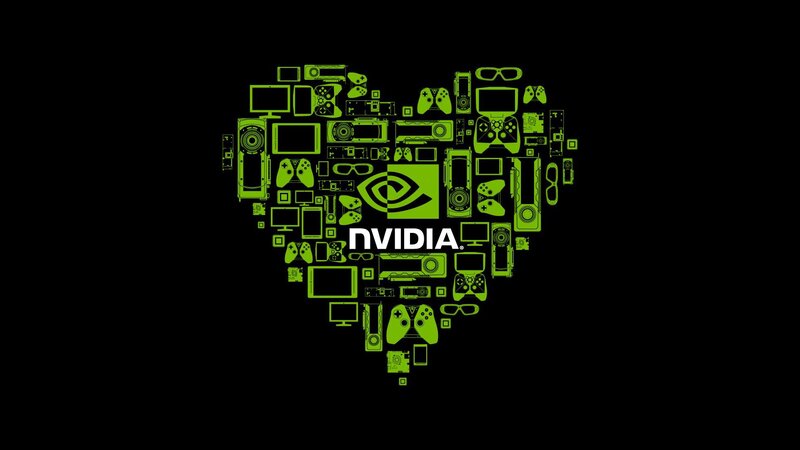 NVIDIA Logo Heart