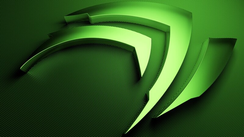 NVIDIA Logo — Metallic