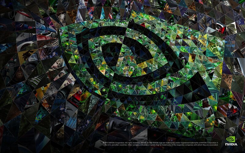 NVIDIA Logo Mosaic