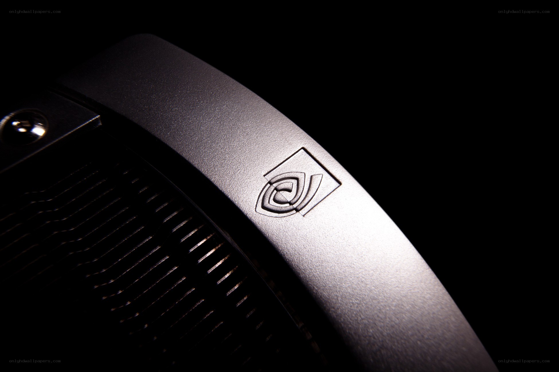 NVIDIA logo on graphics card