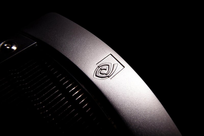 NVIDIA logo on hardware