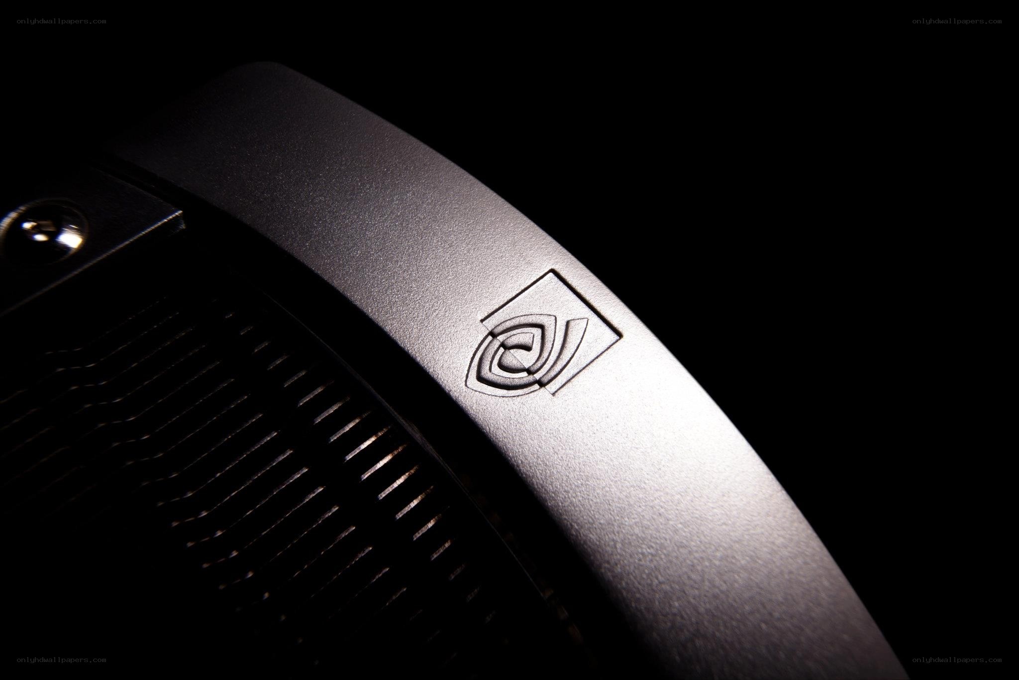 NVIDIA logo on hardware