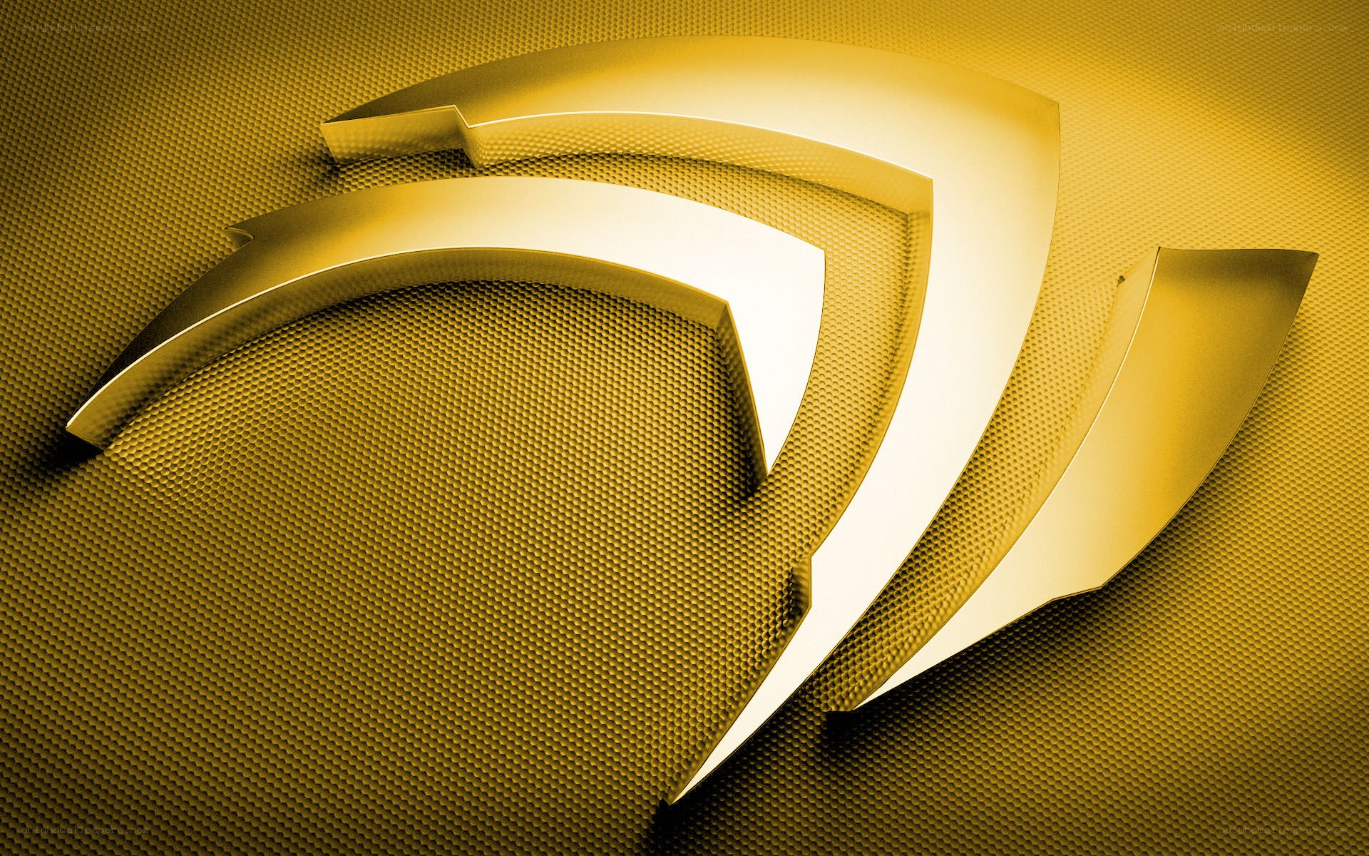 NVIDIA logo on textured background