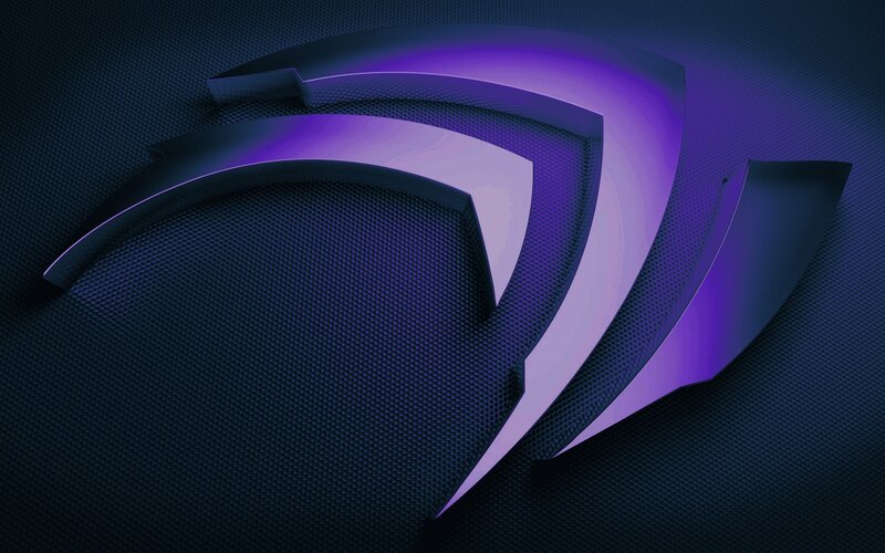 NVIDIA Logo — Purple
