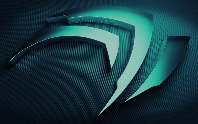 NVIDIA Logo — Teal