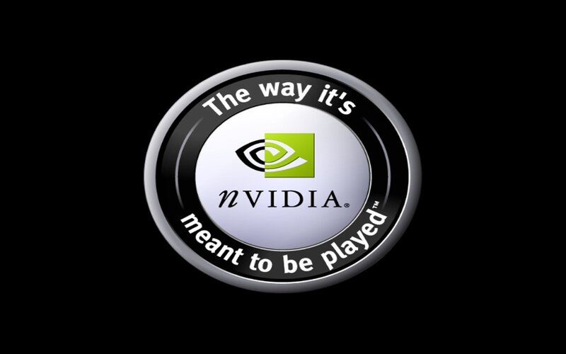 NVIDIA logo with slogan