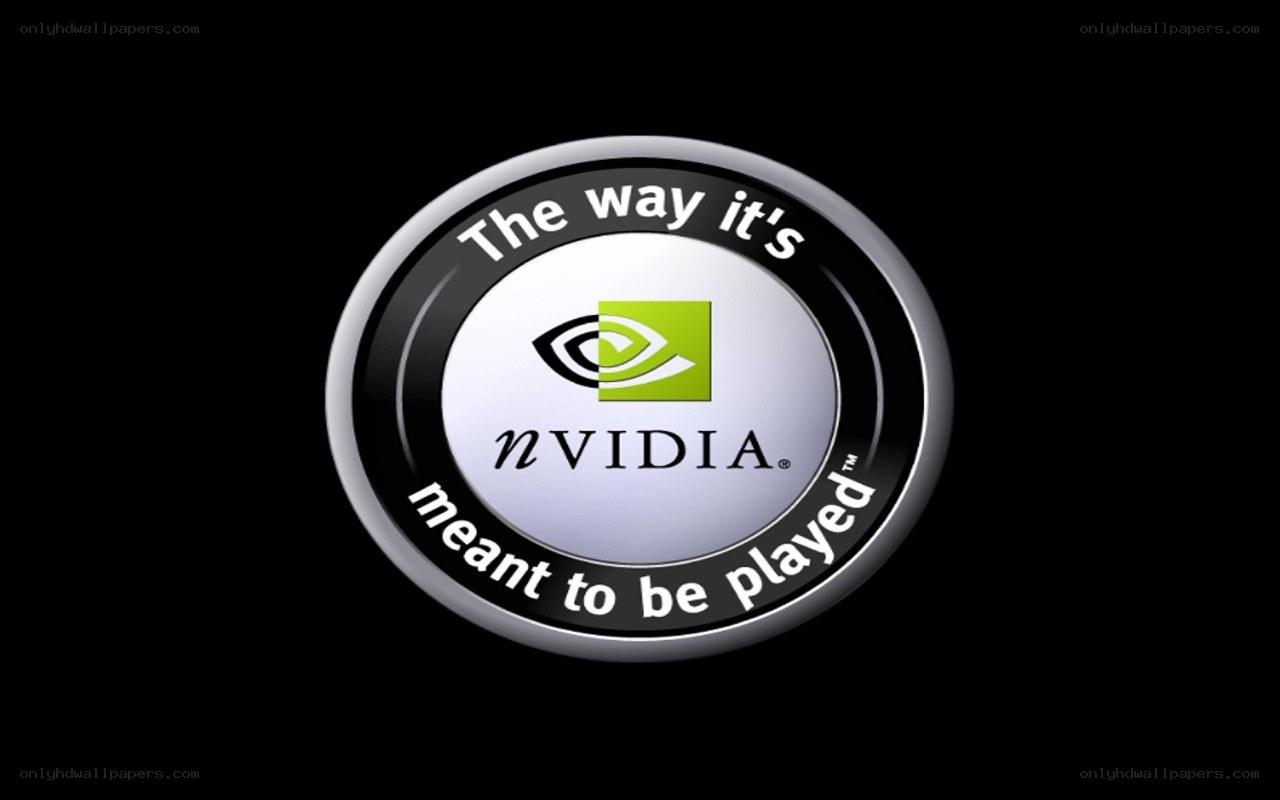 NVIDIA logo with slogan