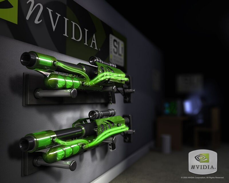 NVIDIA SLI display setup
