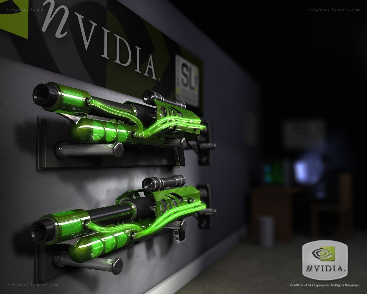 NVIDIA SLI display setup
