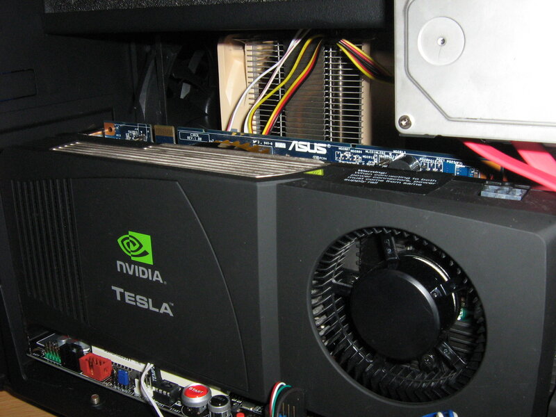 NVIDIA Tesla graphics card