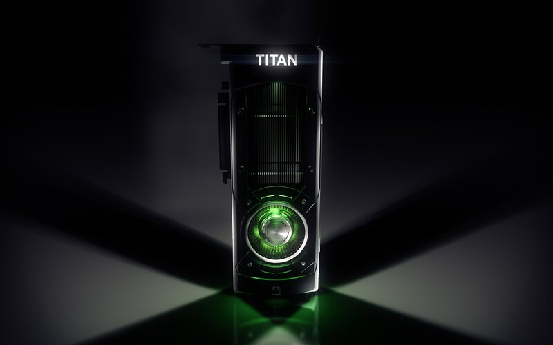 NVIDIA Titan Graphics Card — Black