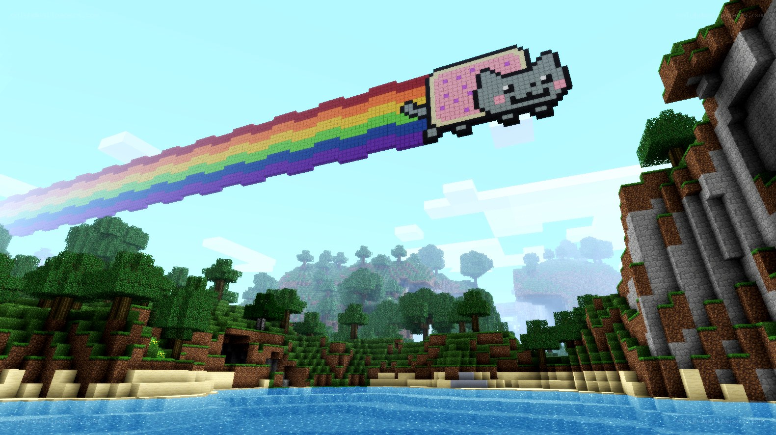 Nyan Cat in Minecraft