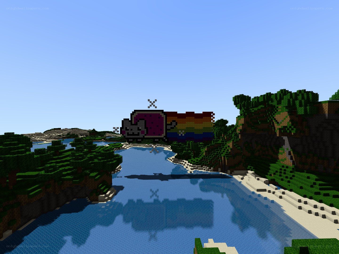 Nyan Cat in Minecraft