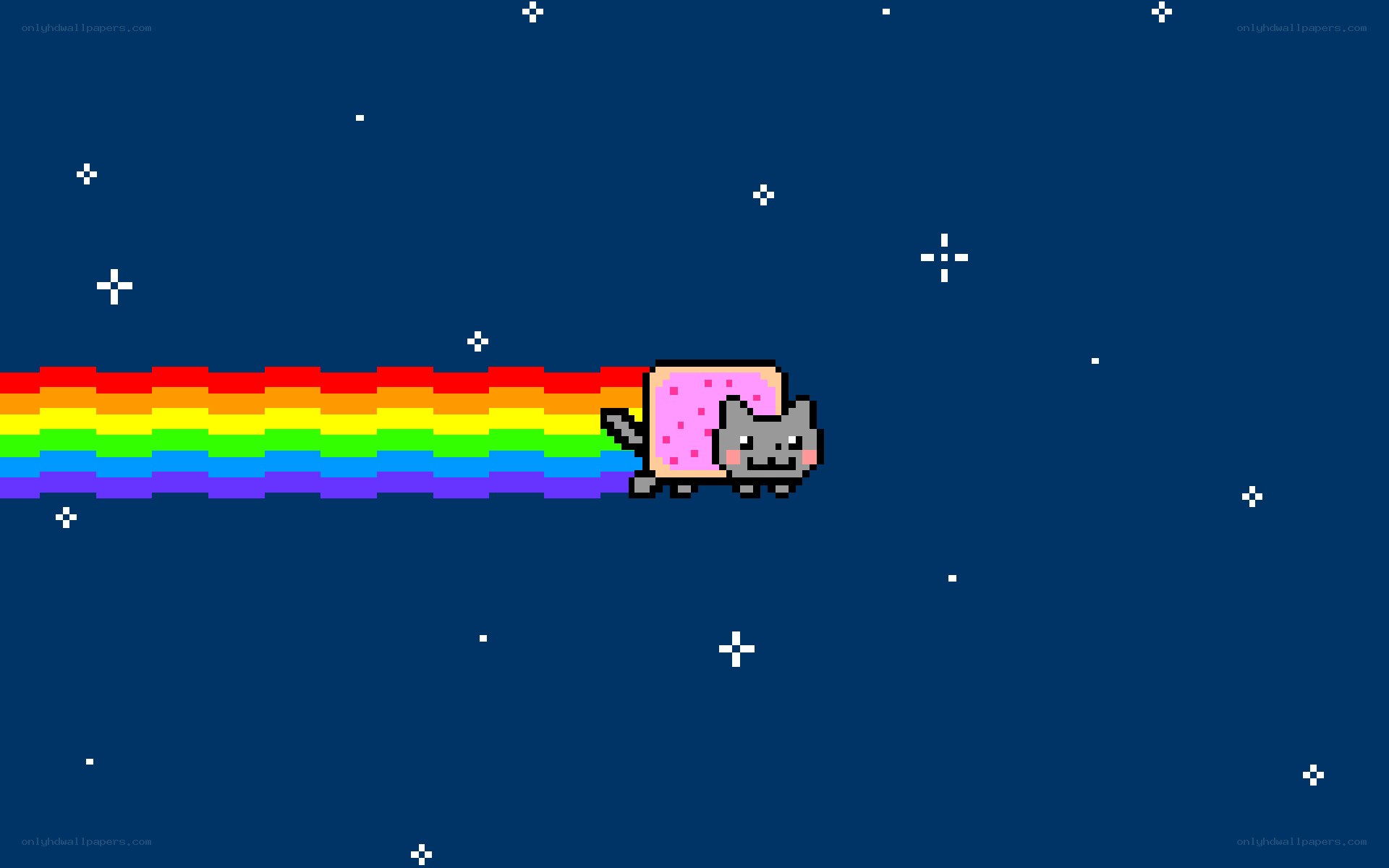 Nyan Cat in space