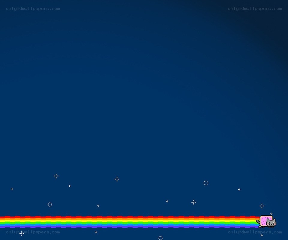 Nyan Cat in space