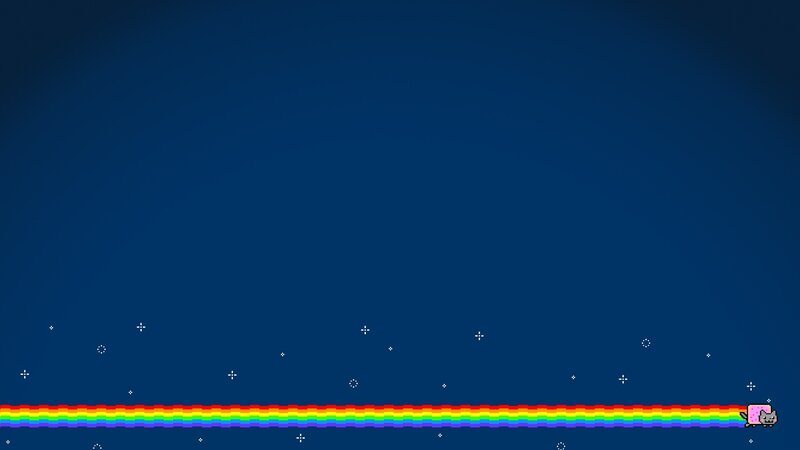Nyan Cat in space