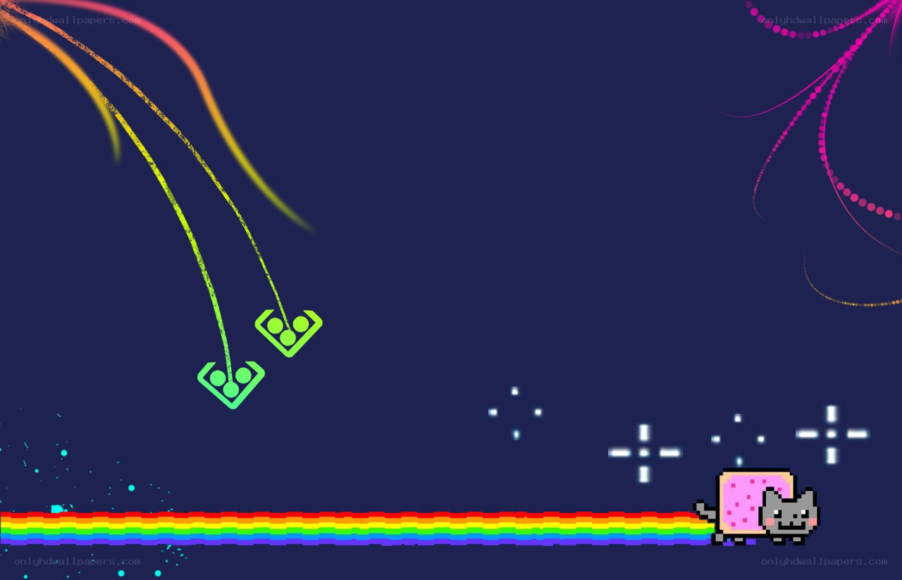 Nyan Cat in space
