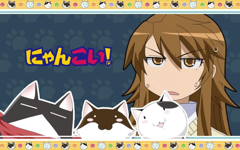 Nyanko-sensei anime scene