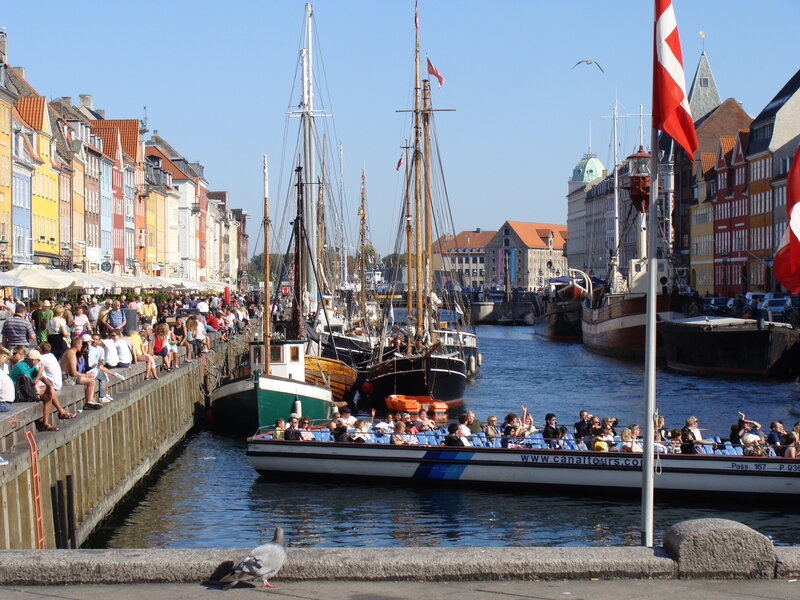 Nyhavn canal in Copenhagen