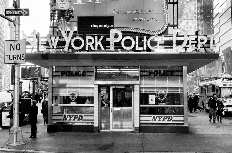 NYPD Police Booth