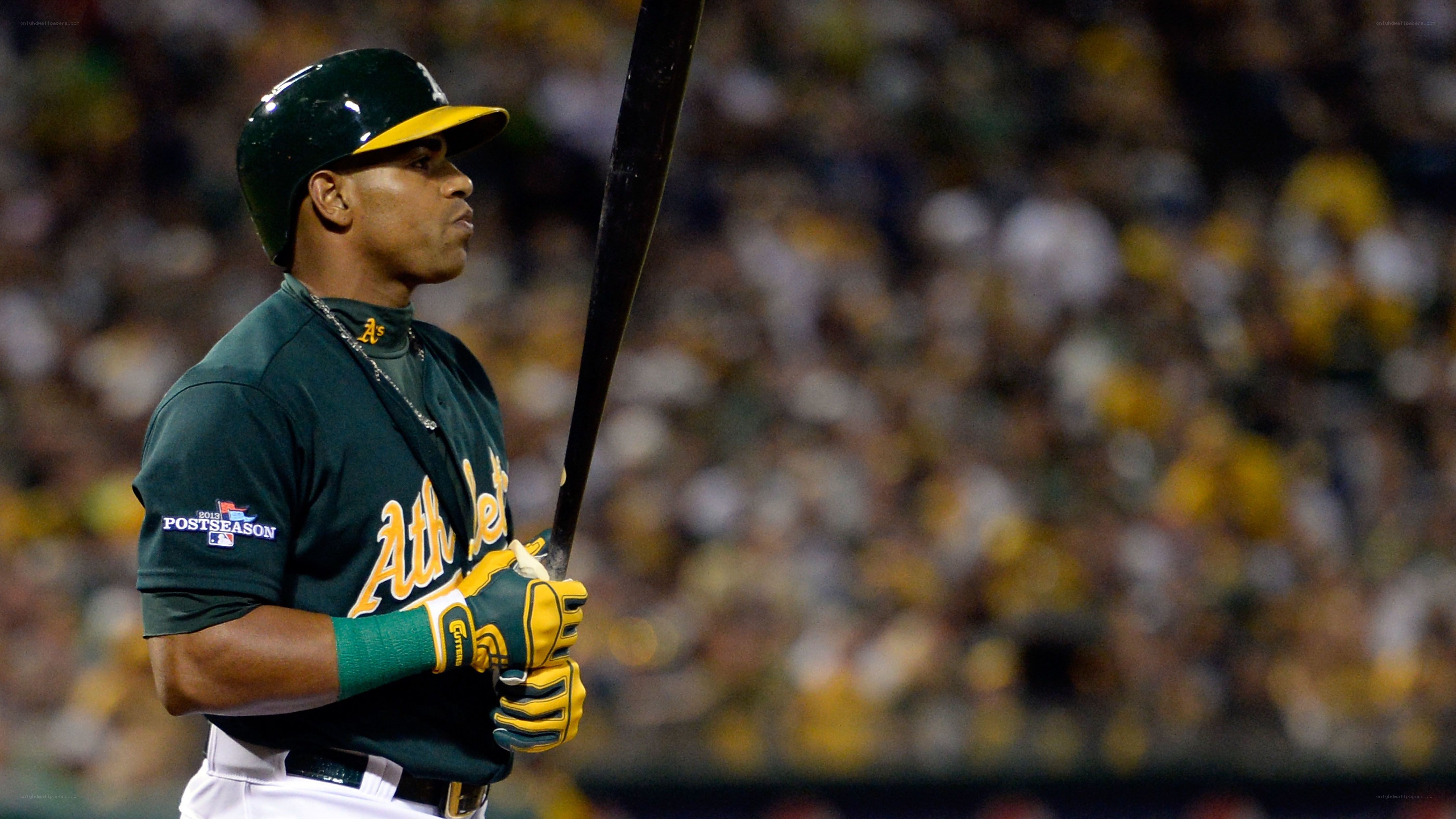 Oakland Athletics batter at bat