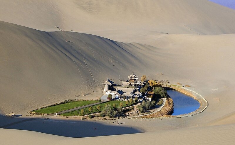 oasis in the desert